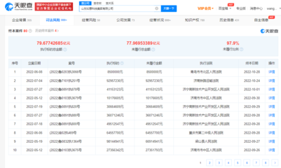 如意科技集团被执行10亿 累计被执行89亿